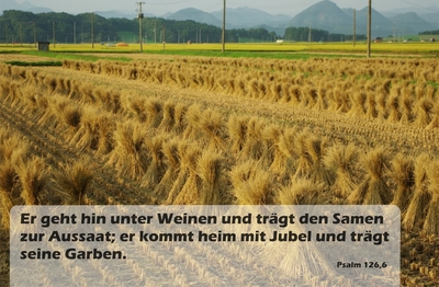 Spruchkärtchen 121 (Psalm 126,6)