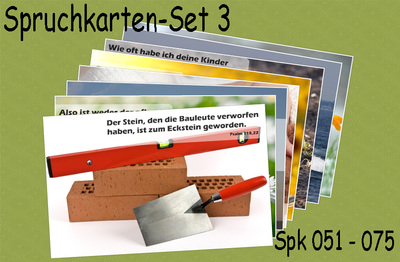 Spruchkarten-Set 3 (51-75)