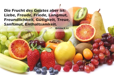 Spruchkärtchen 038 (Galater 5,22)