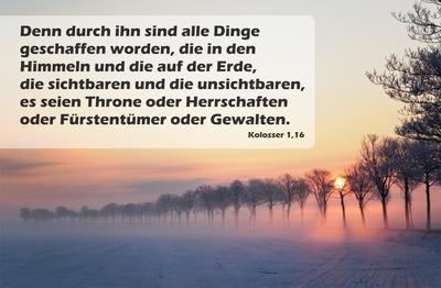 Spruchkärtchen 077 (Kolosser 1,16)