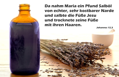 Spruchkärtchen 117 (Johannes 12,3)